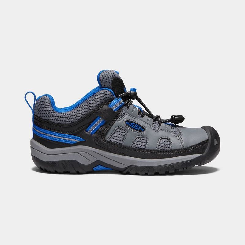 Zapatos Trekking Keen Targhee Para Niños Grises/Azules - Zapatos Keen Mexico (140678-PAM)